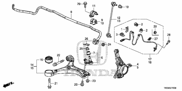 Knuckle for 2012 Honda Civic #0