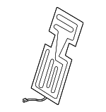 31413914 - Body: Seat Back Heater for Volvo: C30, C70, S40, V50 Image