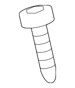 Rear Seat Belt Anchor Plate Bolt