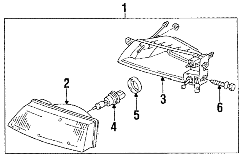 Bulbs - Chassis for 1999 Nissan Maxima #0