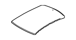 41318239489 - Body: Roof Panel for BMW: 323i, 325i, 325xi Image