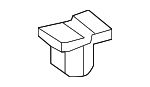 16681000121D03 - Body: Sun Visor Support for Mercedes-Benz Image