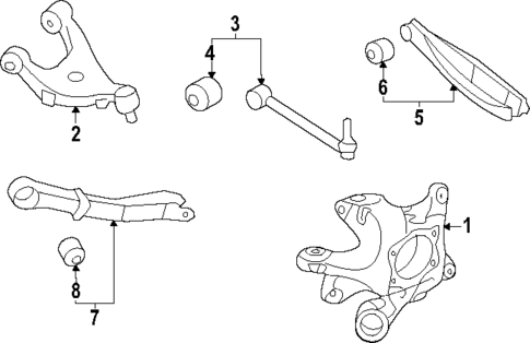 Rear Suspension for 2025 Subaru Impreza #0