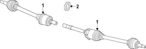 Drive Axles for 2024 Jeep Wagoneer S #0