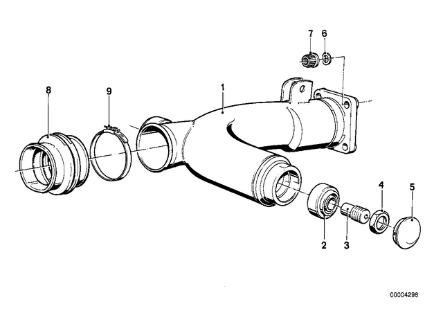33171230297 - : Tension Strap - D=82 for BMW-Motorrad Image