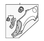 NEY270410 - Body: Quarter Panel for Mazda Image