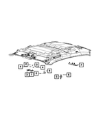 5137535AA - Electrical: Map Light Switch for Mopar Image