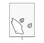 6749211010 - Body: Corner Trim for Lexus: LC500, LC500h Image