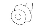 6270748010 - Body: Door Mirror Trim Ring Clip for Lexus Image
