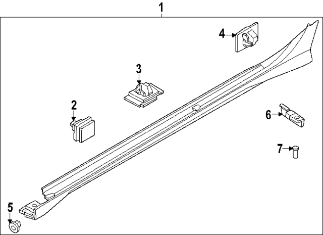 141680801B - : Fender Liner Rivet for Hyundai Image