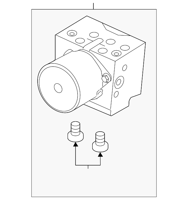 2011-2014 GM Brake Pressure Modulator Valve 20927955 GM | GMPartsDirect.com