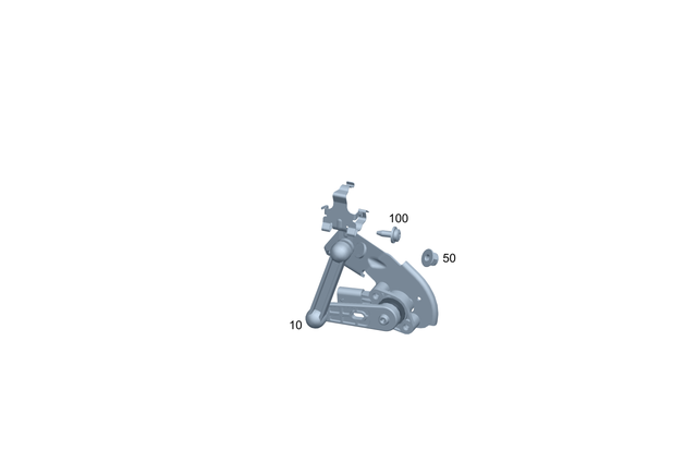 8272 - Rear Axle: Nut for Mercedes-Benz Image image