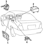 8430616050 - : 1997 Toyota Paseo - Clock Spring for Toyota: Paseo Image
