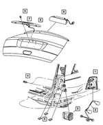 4857751AA - Electrical: Grommet for Mopar Image