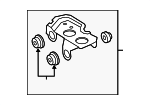 DG9Z2C304G - Electrical: Upper Bracket for Ford: Edge, Fusion | Lincoln: Continental, MKX, MKZ, Nautilus Image