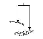 82620S04003 - Body: Lock for Honda: Civic Image