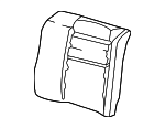 82522S02A01 - Body: Seat Back Pad for Honda: Civic Image