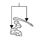 82220S04003 - Body: Lock for Honda: Civic Image