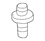 91505SL0003 - : Cowl Grille Clip for Acura Image