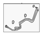 PAB317801B - Cooling System: Cooler Pipe for Porsche Image
