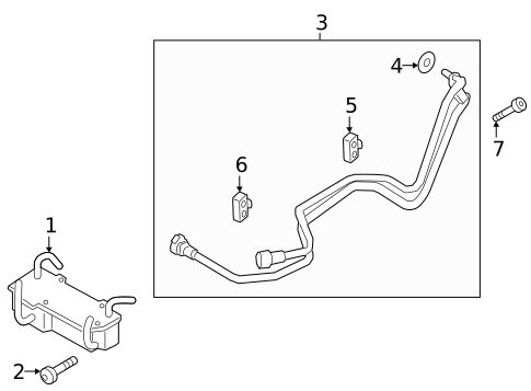 Trans Oil Cooler for 2026 Porsche Cayenne #0