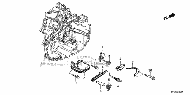 AT Parking Lever (DCT) for 2020 Acura RLX #0