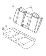 1GC531D1AB - Interior Trim: Rear Seat Back for Mopar Image