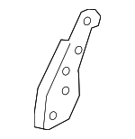 87645EZ02A - Body: Folding Seat Latch for Nissan Image