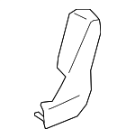 87406EZ00A - Body: Recline Cover for Nissan Image