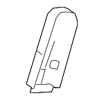 87405EZ10A - Body: Seat Latch Cover for Nissan Image
