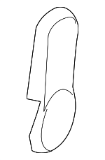 1LR46XDVAA - Body: Recline Cover for Jeep: Compass Image