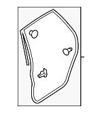 63512FG000 - : Door Weather-Strip for Subaru Image