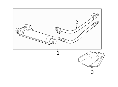 Engine Oil Cooler for 2004 Mercury Marauder #0