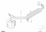 34322338104 - : Front Brake Pipe, Inlet for BMW-Motorrad Image