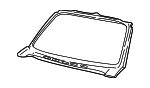 FNA1114BC - Body: Windshield Frame for Jaguar Image
