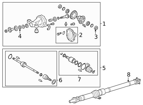 CV Components for 2025 Toyota GR86 #0