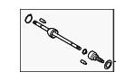 SU00310519 - Universals &amp; Rear Axle: Outer Cv Joint for Toyota: GR86 Image