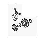 BFD161L10 - HVAC: Clutch &amp; Pulley for Mazda: 3, 6, CX-5 Image