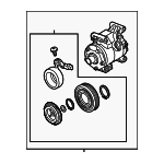 BFD161450A - HVAC: Compressor for Mazda: 3, 6, CX-5 Image