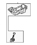 11138611694 - : Oil Pan for BMW: 230i, 230i xDrive, 320i, 320i xDrive, 330e, 330i, 330i xDrive, 430i, 430i Gran Coupe, 430i xDrive, 430i xDrive Gran Coupe Image