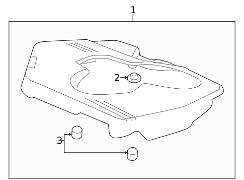 Engine Appearance Cover for 2006 Pontiac G6 #0