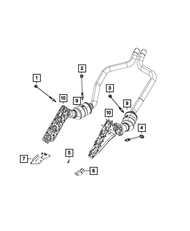 5148149AA - Electrical: Wiring Clip for Mopar Image