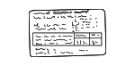 GD1E69073A - Vehicles, Equipment, Tools, &amp; Supplies: Tire Information Label for Mazda Image