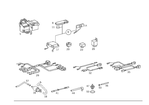 Independent Heating for 1996 Mercedes-Benz C220 #0