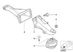 22116770794 - : Engine Mount for BMW Image