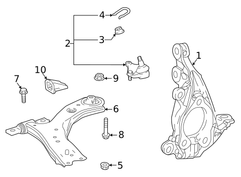 Suspension Components for 2025 Toyota Sienna #1