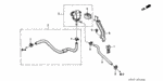 16725PK2000 - Electrical/Exhaust/Heater/Fuel: CLAMP, FUEL HOSE for Acura Image