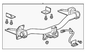 2021-2023 Buick Envision Trailer Hitch Package, 1, 500lb Capacity ...