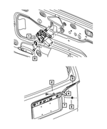 68003964AA - Electrical: Rear Wiper Arm Cap for Mopar Image