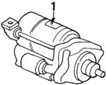 6314P13305RM - Electrical: Starter for Honda: Prelude Image